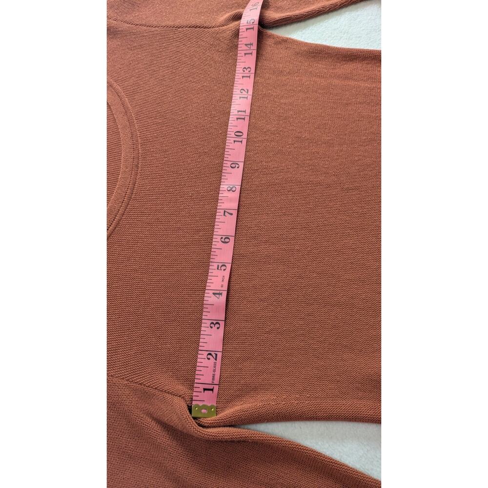 Peruvian Connection Top Avignon Orange Rust Tunic… - image 6